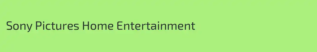 Sony Pictures Home Entertainment